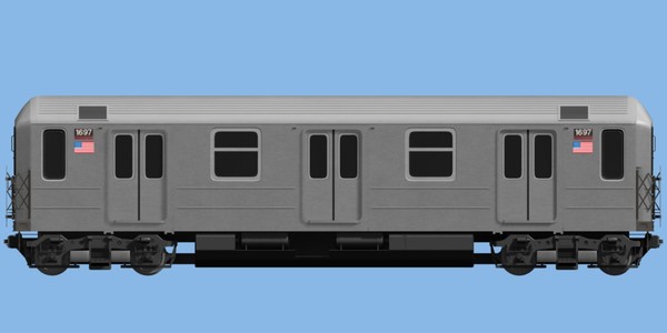 subway car 3d model - Subway Car by Dave777